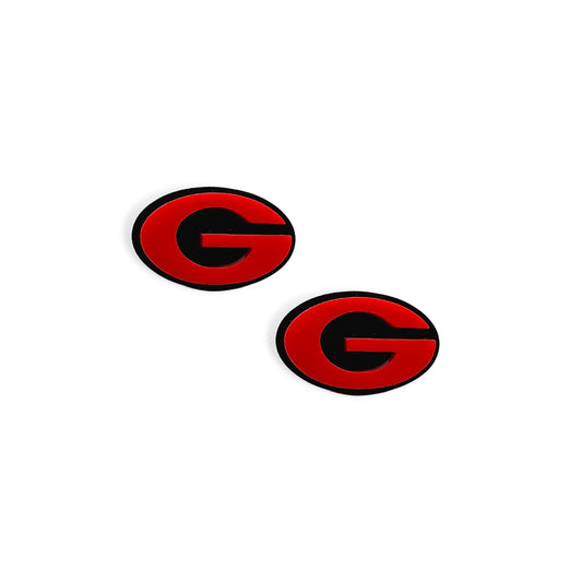 Brianna Cannon - Studs Earring - Mini Power G  UGA - Findlay Rowe Designs