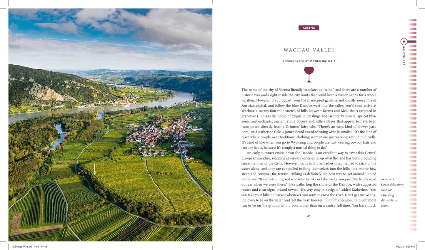 Fifty Places to Drink Wine Before You Die - Findlay Rowe Designs