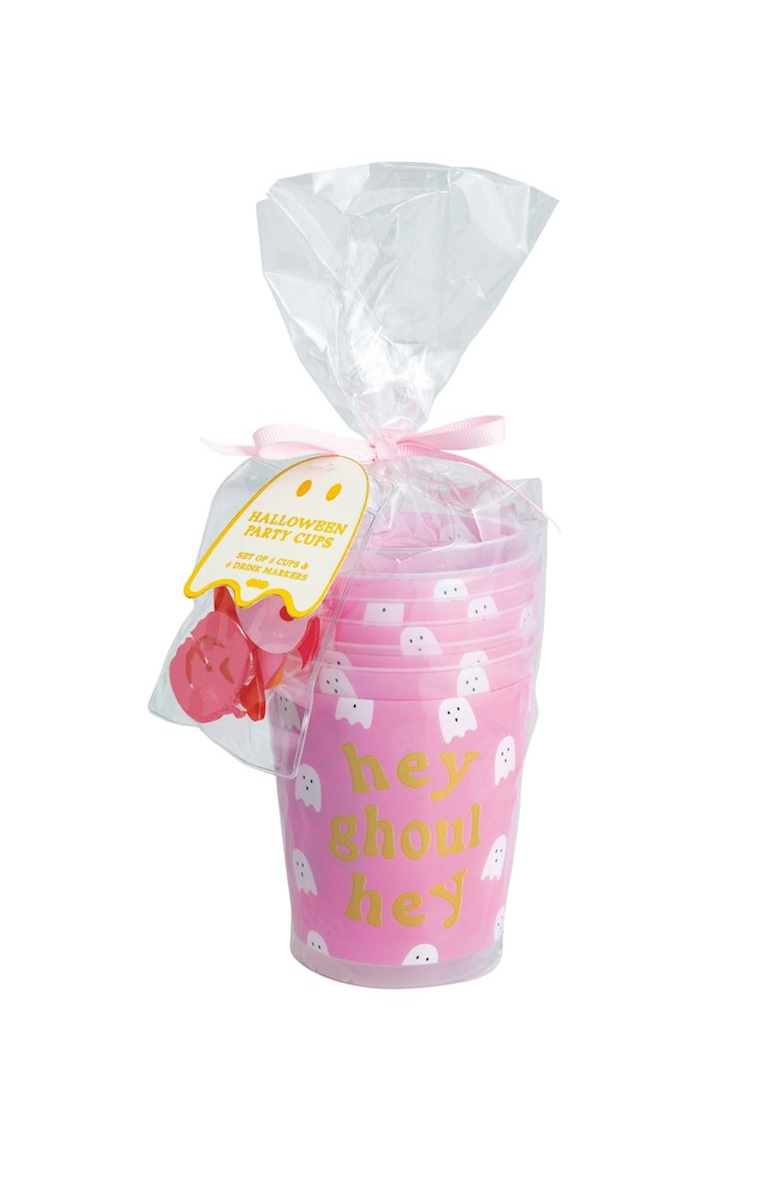 Mud Pie - Halloween Party Cup & Drink Marker Sets - Findlay Rowe Designs