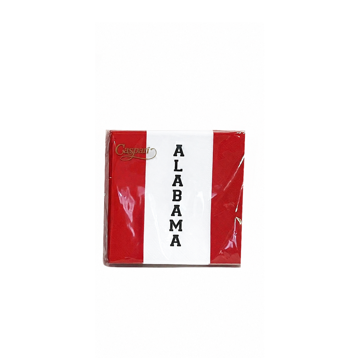 Caspari - Cocktail  Napkins - Gameday - Alabama