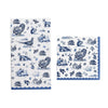 Cocktail Napkins - Fall Blue Toile - Findlay Rowe Designs