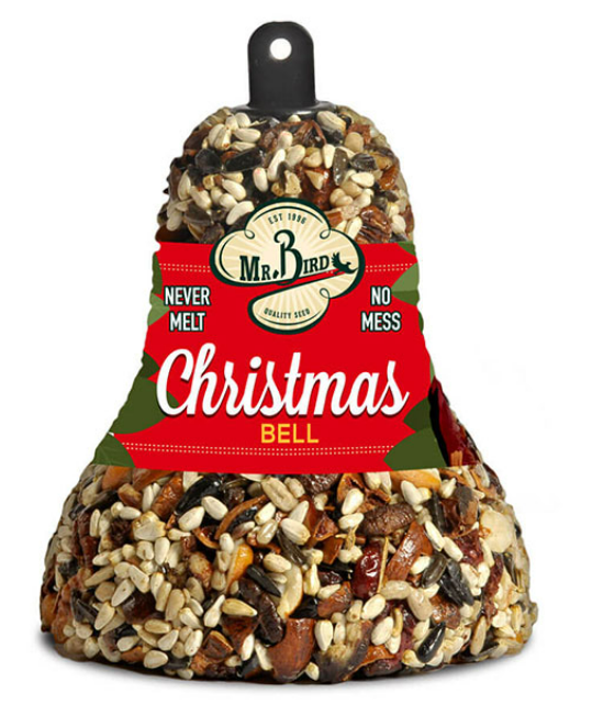 Mr. Bird - Christmas Fruit & Nut Bell - Findlay Rowe Designs