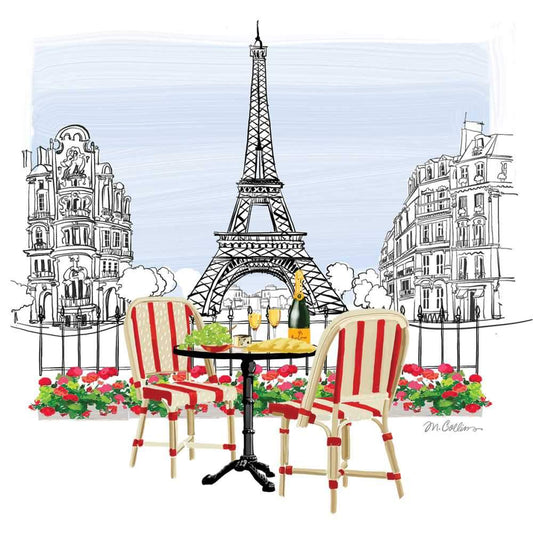 Cocktail Napkin - Bistro de Paris