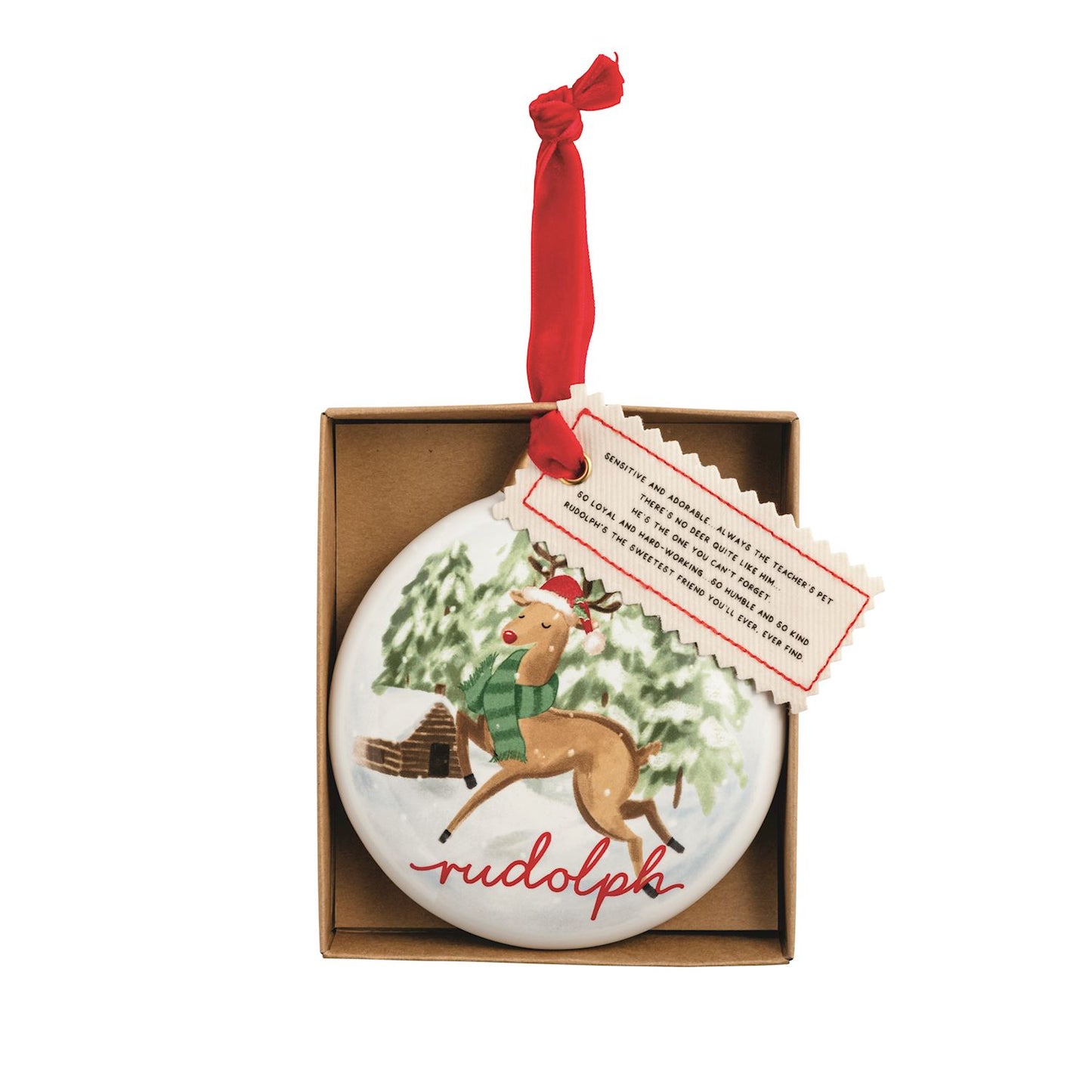 Mud Pie - Ornaments - Reindeer Name