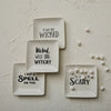 5in  Plate - Spooky Saying - Findlay Rowe Designs