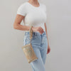 Hobo - Darcy Crossbody - Metallic Leather Saddle Stardust - Findlay Rowe Designs