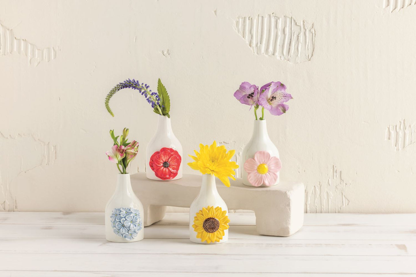 Mud Pie - Vase - Hydrangea