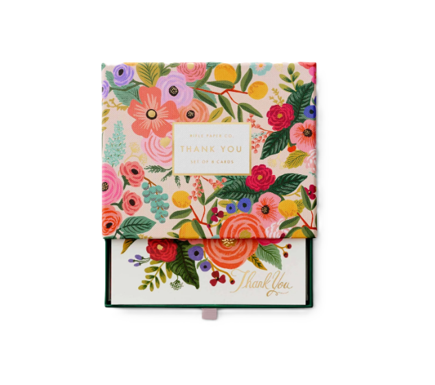 Rifle Paper Co - Keepsake Card Box - Set 8 Cards