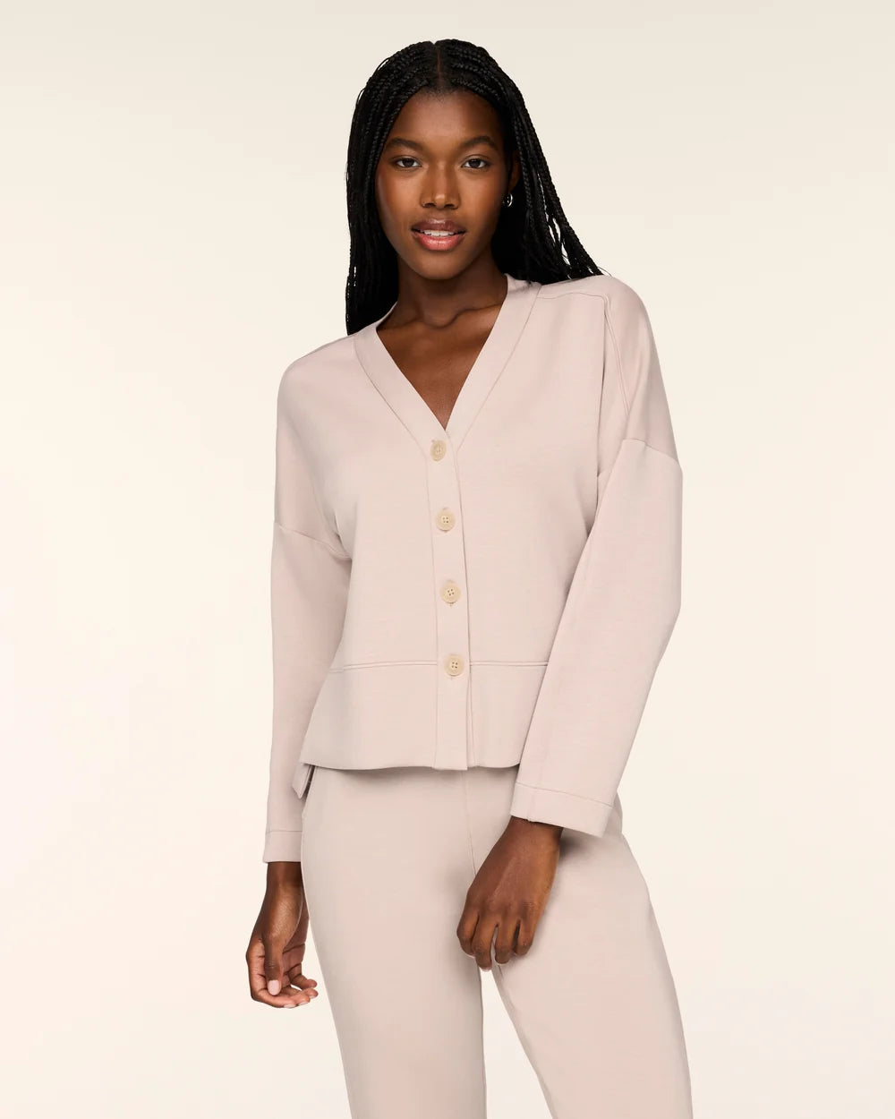 SPANX - AirEssentials Cardigan - Mushroom