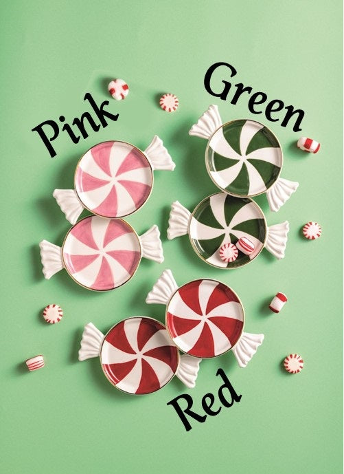 Mud Pie - Candy Shaped Tidbit Plates