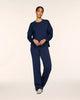 SPANX - AirEssentials Wide Leg Pant - Timeless Navy