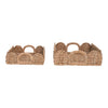 Scalloped Braided Bankuan Trays - Findlay Rowe Designs