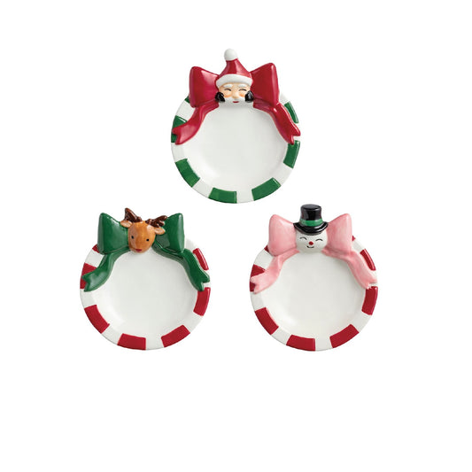 Mud Pie - Trinket Dish - Santa Snowman Deer - Findlay Rowe Designs