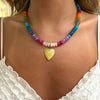 InspireDesign - Necklace - Deluxe Gemstone Stacker - Rainbow - Findlay Rowe Designs