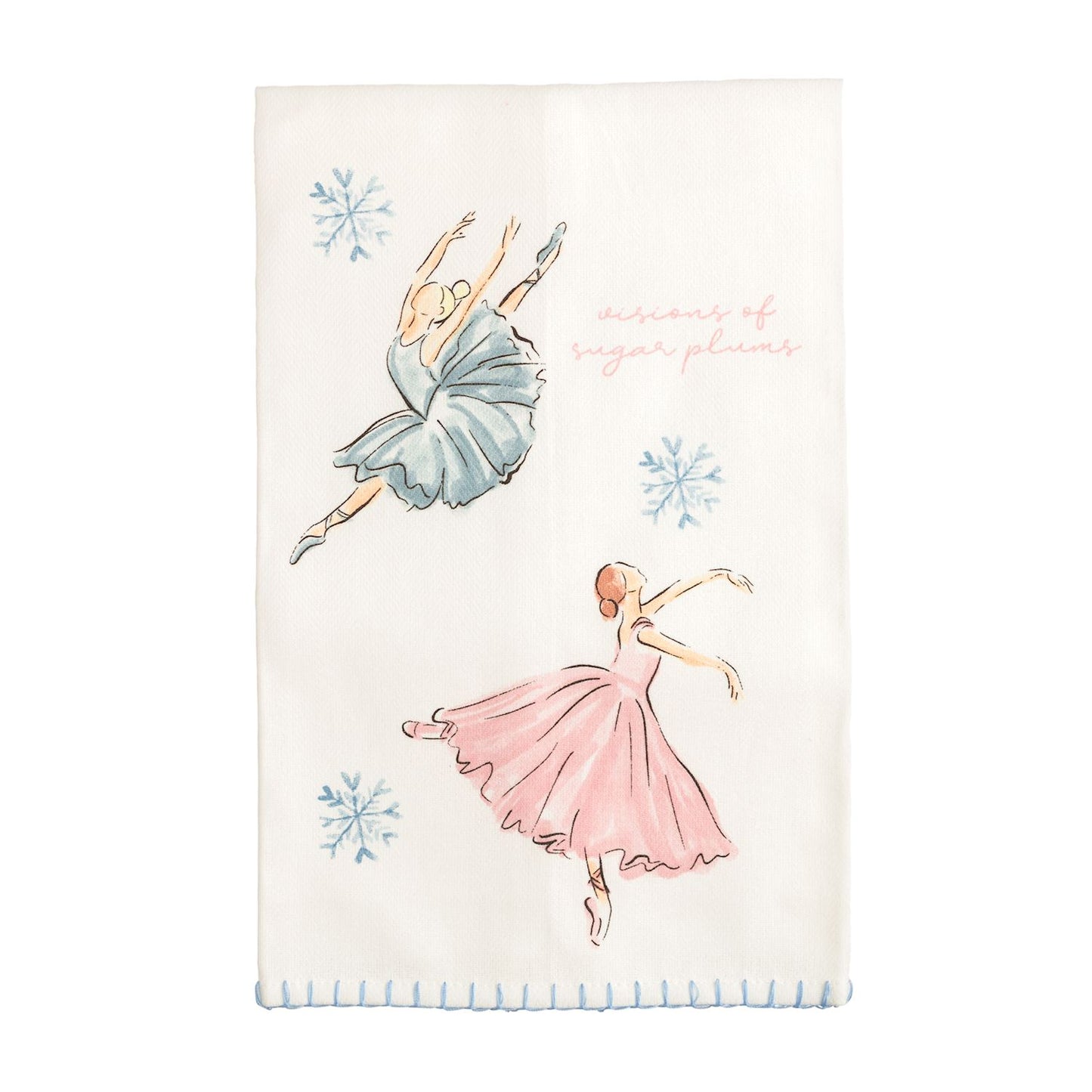 Mud Pie - Tea Towel - Hand-painted Style - Nutcracker Ballet - Findlay Rowe Designs