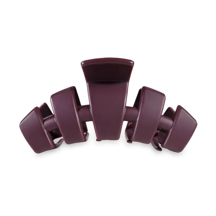 Teleties - Classic Hair Clip - Burgundy Bliss - Medium