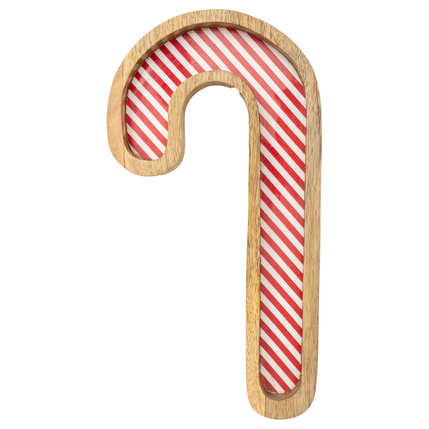 Candy Cane Wood Tray - Findlay Rowe Designs