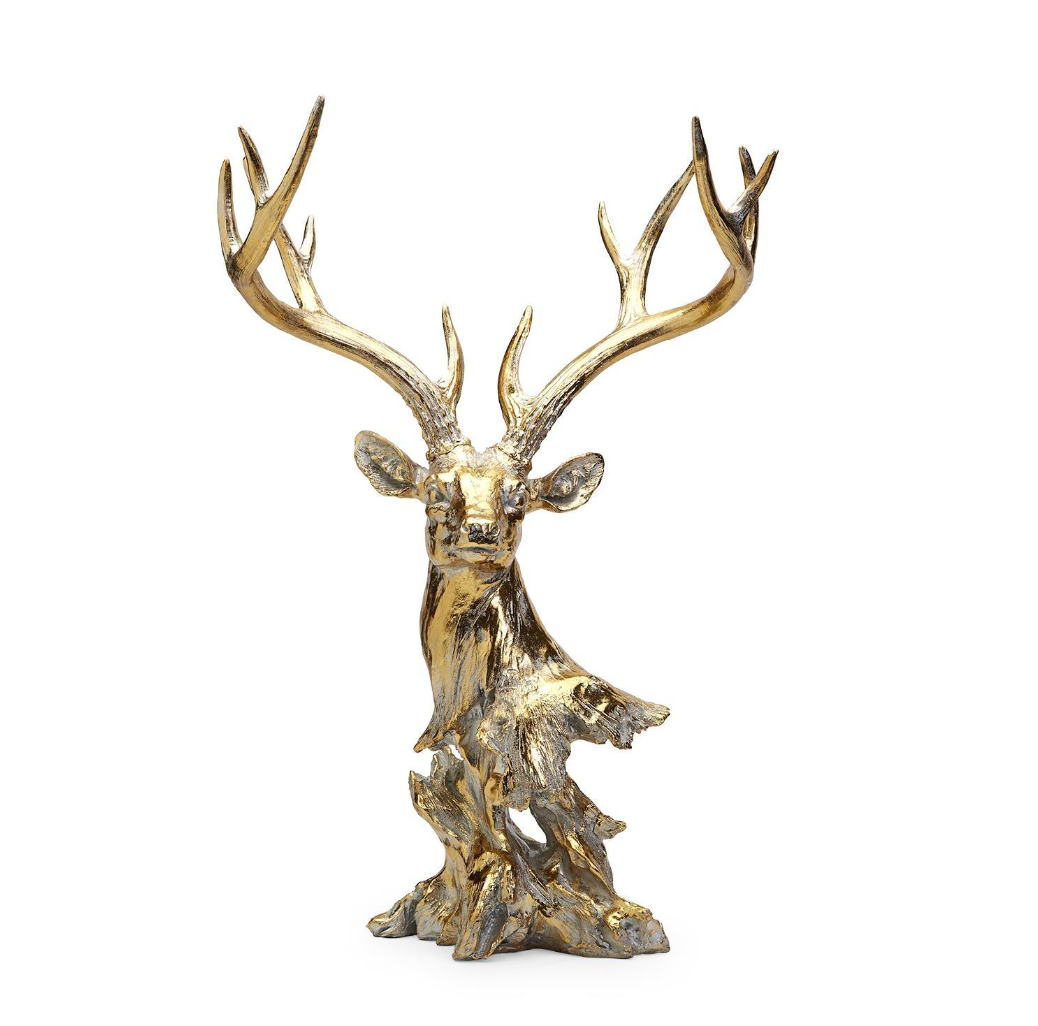 GOLD DEER CENTERPIECE - Findlay Rowe Designs