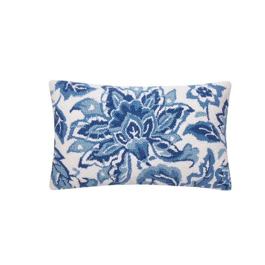 Pillow -  Lumbar - Jacobean Blue - Findlay Rowe Designs