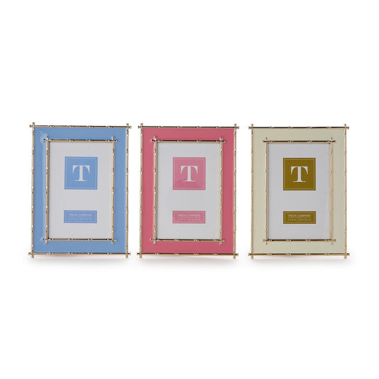 Frame - 4x6 - Gold Bamboo and Enamel - Findlay Rowe Designs