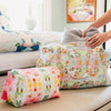 Laura Park - Cosmetic Bag - Large - Giverny - Findlay Rowe Designs
