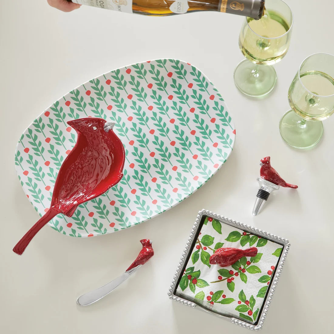 Mariposa - Platter - Hollies & Berries - Findlay Rowe Designs