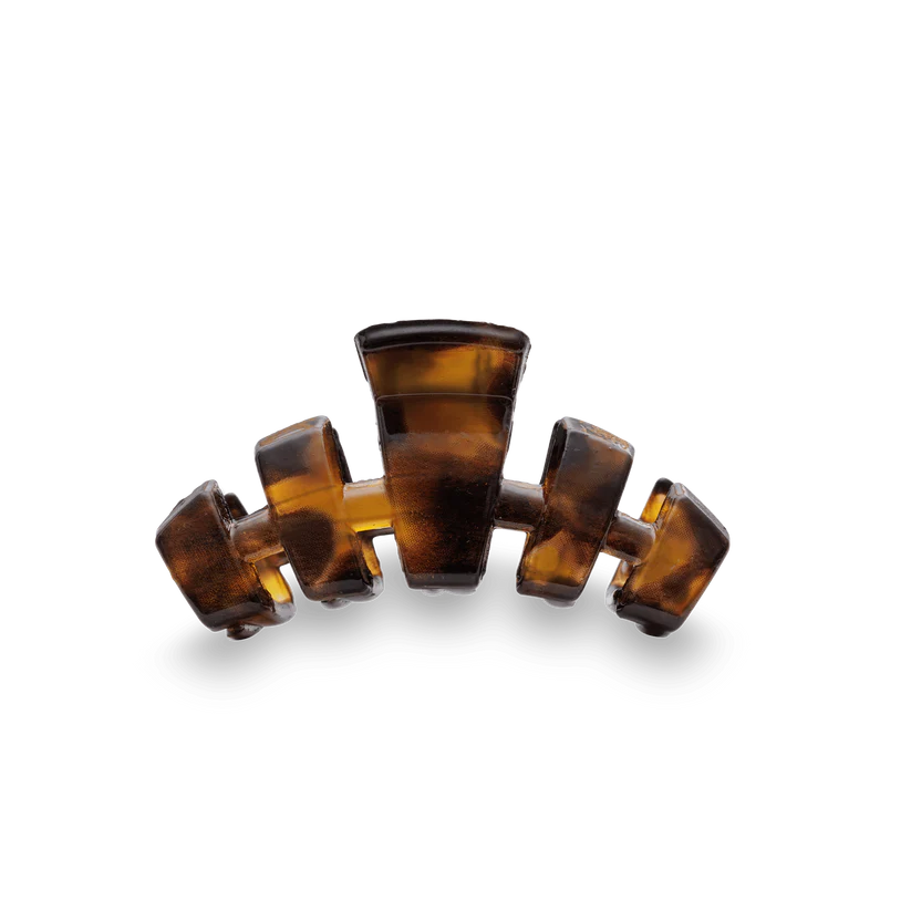 Teleties - Classic Tiny  Claw Clip - Tortoise - Findlay Rowe Designs