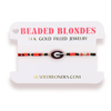 Beaded Blondes - Bracelet - Collegiate Charm - On Color