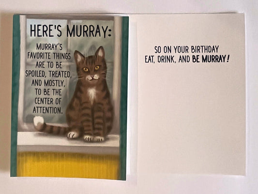 Birthday Card - Be Murray - Findlay Rowe Designs