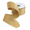 Caspari - Ribbon - 1.5in Gold Metallic Grosgrain - Findlay Rowe Designs