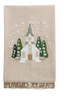 Mud Pie - Christmas Natural Embroidered Towels