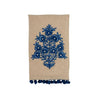 Mud Pie - Towel - Blue Floral Embroidered - Findlay Rowe Designs