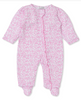 Kissy Kissy - Zip Footie - Pink Blooming Vine - Findlay Rowe Designs