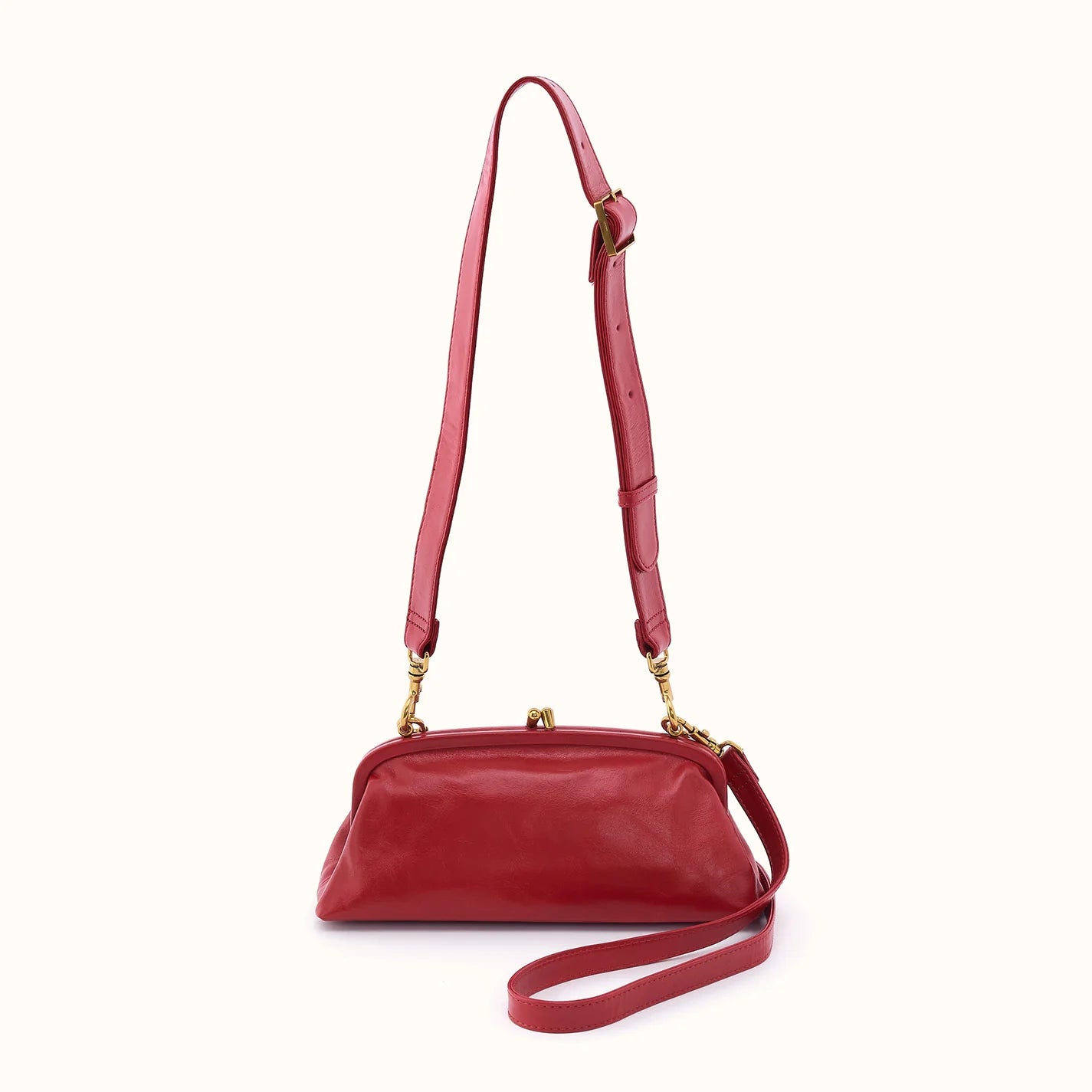 Hobo - Alba Frame Small Shoulder Bag - True Red - Findlay Rowe Designs