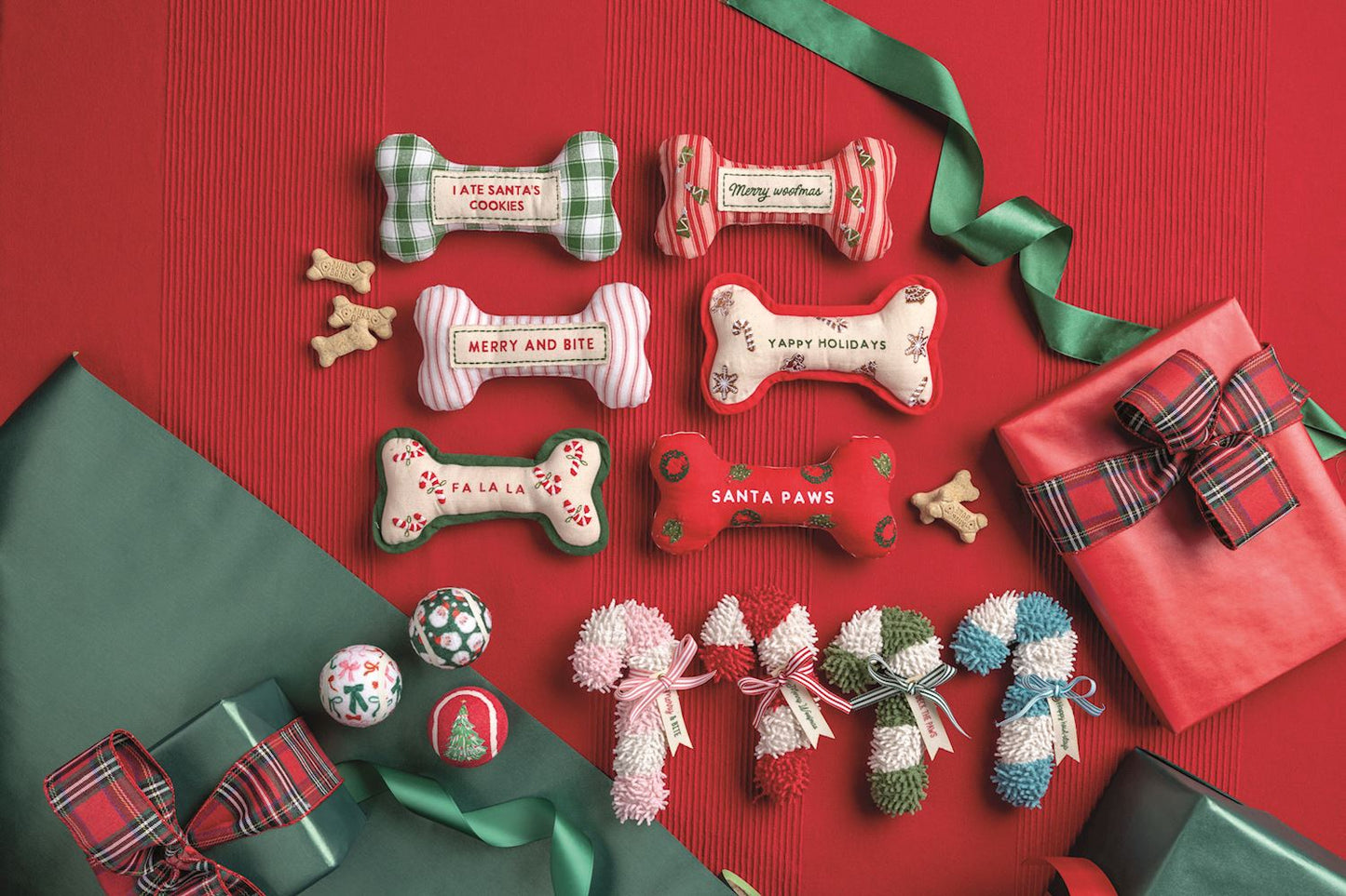 Mudpie - Dog Bone Toys - Assorted - Findlay Rowe Designs