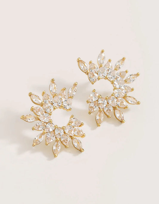 Spartina - Earrings - Etta - Crystal