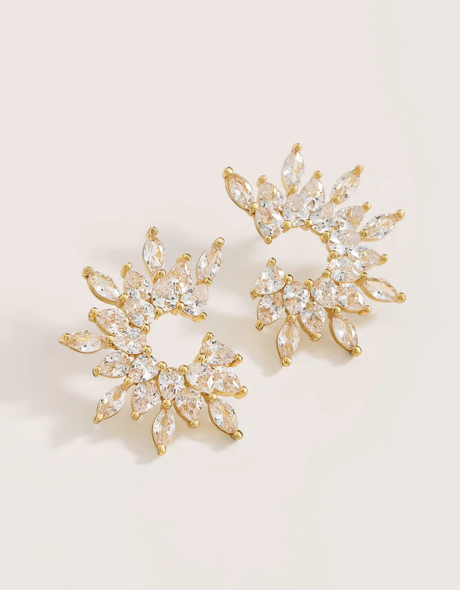Spartina - Earrings - Etta - Crystal