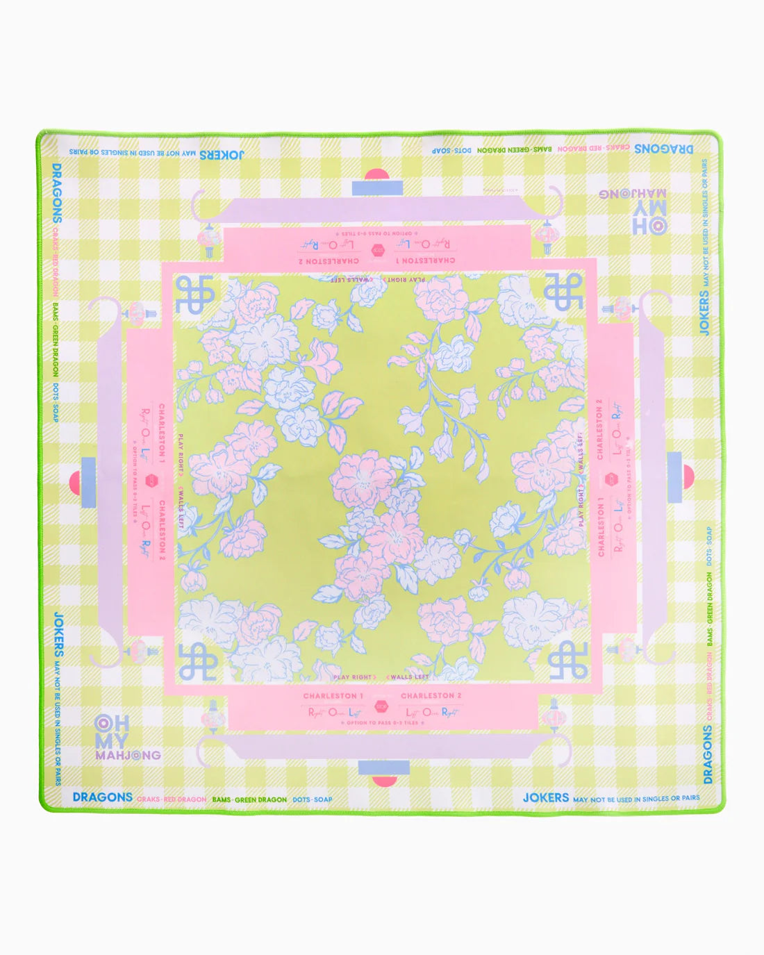 Oh My Mahjong - Garden Party Mat in Tube - Findlay Rowe Designs