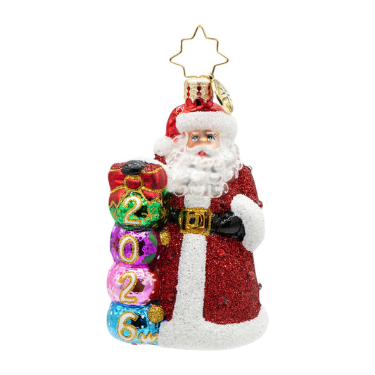 Christopher Radko - Ornament - 2026 Little Gem - 2026 Christmas Countdown - Findlay Rowe Designs
