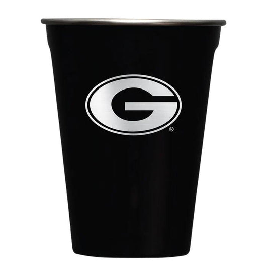 Corkcicle - 18oz Eco Stacker Cup - Black Etched UGA G