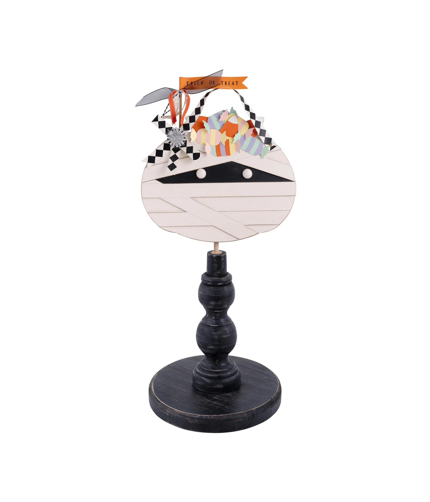Glory Haus - Wood Topper - Mummy Candy Pail - Findlay Rowe Designs