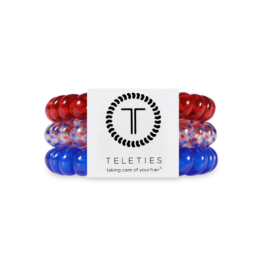 Teleties - Hair Ties - Patriot Pop - Large - Findlay Rowe Designs