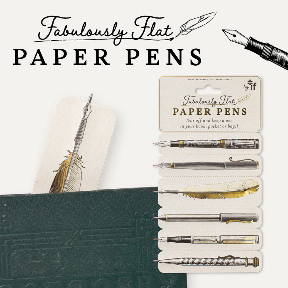 Fabulously Flat Paper Pens - Findlay Rowe Designs