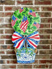 Roundtop - Rosanne Beck Stake - Topiary Flag in Pot