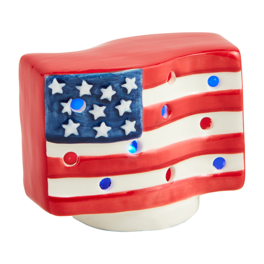 Mud Pie - Light-Up Sitter - American Flag - Findlay Rowe Designs