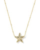 Kendra Scott - Necklace - Parker Starfish Gold Short Pendant - Findlay Rowe Designs