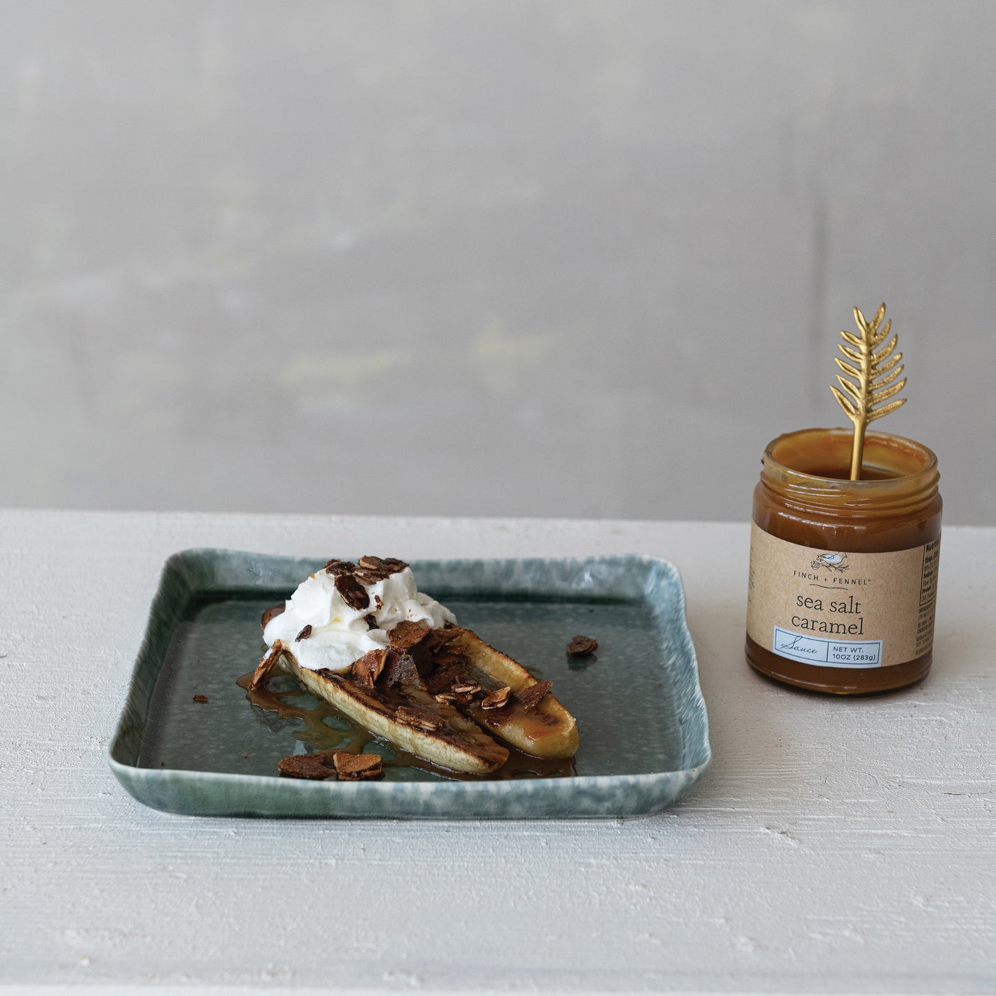 Finch and Fennel - Sea Salt Caramel Sauce - 10 oz. - Findlay Rowe Designs