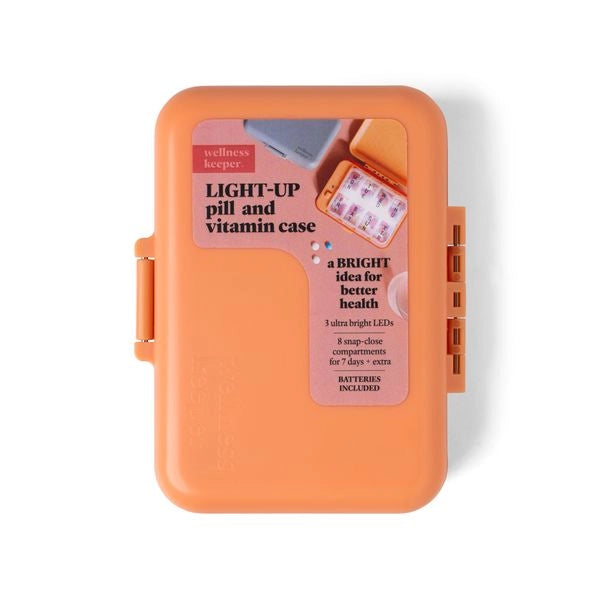 Wellness Keeper - Light Up Pill and Vitamin Case
