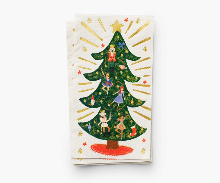 Rifle Paper Co - Guest Napkins - Nutcracker - Findlay Rowe Designs