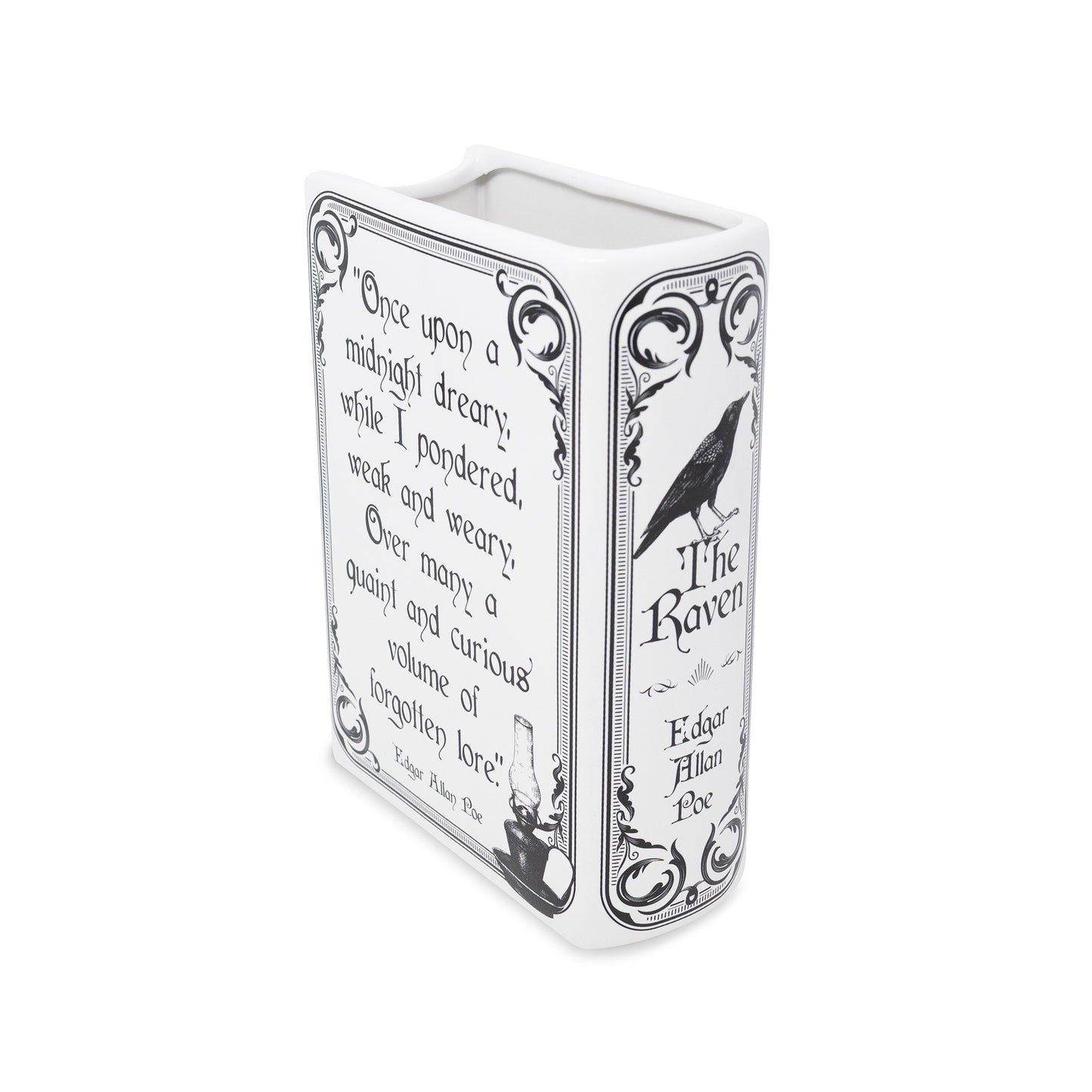 Book Vase - The Raven - Large